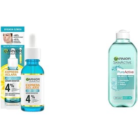 Garnier Express Aclara Serum Anti Acne 30 ml + Garnier Skin Naturals Face Agua Micelar Pureactive, 400 ml