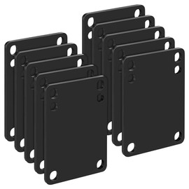 IMCCZONY 10 Pcs 3 mm Skateboard Riser Shock Pads Longboard Rise Pads Skateboard Shock Pads Soft Longboard Shockpads