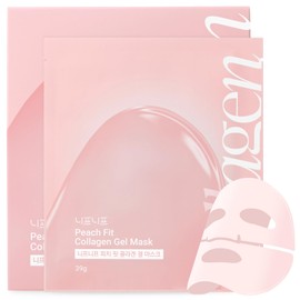 Mascarilla De Gel De Colágeno Peach Fit Una Mascarilla De Hidrogel Con Colágeno De 300 Da Y 12 Péptidos Para Suavizar Los Poros Y Mejorar La Textura