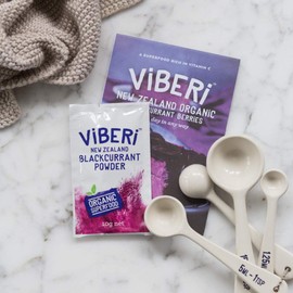 Blackcurrant Powder, Organically Grown in New Zealand, No Preservatives, GMO Free, Rich in Vitamin C and Antioxidants