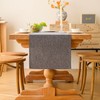 Kiatuniya Table Runner Modern Table Runner Grey Table Runner 40
