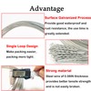 AWIORETON Baling Wire 14 Gauge 14 Feet,Baler Wire Ties Galvanized