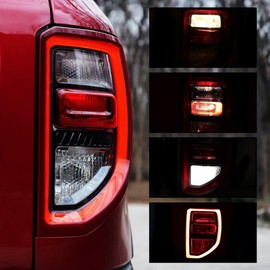 Right Driver Side Tail Light Assembly Compatible for Ford Bronco Sport 2021 2022 2023 2024 2025 LED/Halogen Rear Brake Lamp, Replaces#M1PZ-13404-A