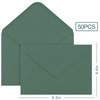 50 Pack 4 x 6 Envelopes A4 Multicolor Envelopes, V