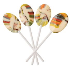 Dr. John's Healthy Sweets Sugar Free Berry Swirl Oval Lollipops (150 count, 2.5 LB)