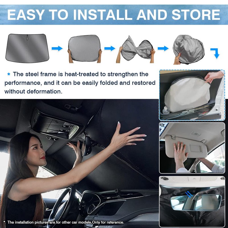 Karltys 2024 2025 CX-5 Windshield Sun Shade for Mazda CX5