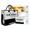 SUSZDOU Gift for Best Grammy Ever, Canvas Beach Bag, Canvas
