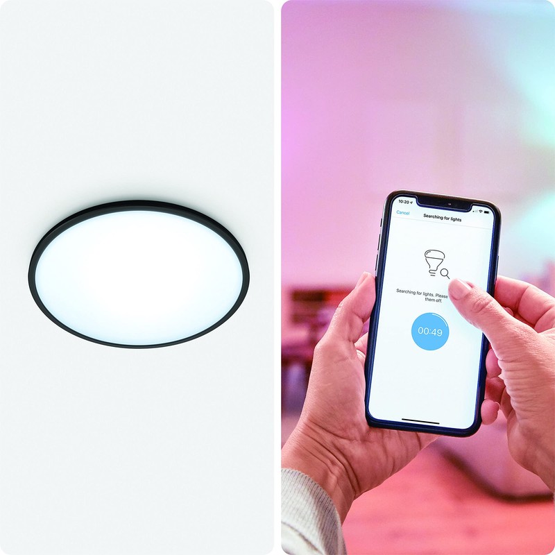 WiZ Tunable White Superslim Smart Connected WiFi Ceiling Mounted Light