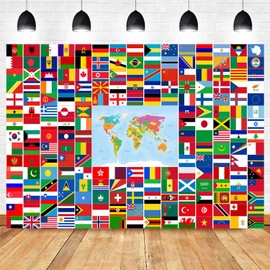 National Flag Background Fabric, Birthday Background Fabric, Party Decoration, Sports Event Decoration, Photo Video Shooting Supplies (1.5 x 1 m)