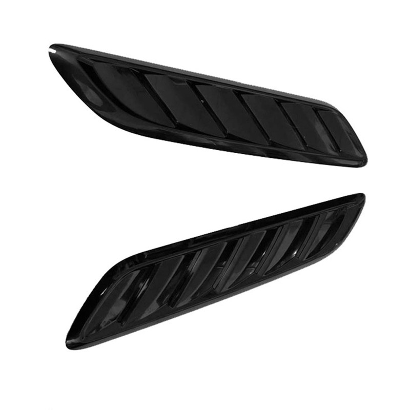 MAX COOL Gloss Black Bonnet Vents Cover Suitable for Holden