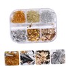 Baluue Nail Art Foil Glitter Sequins Manicure Supplies for Unique