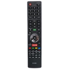 VINABTY ER-33903 ER-33903HS Ersatz Fernbedienung Passend für Hisense LED Backlight TV LHD32K360WSEU LTDN39K360WSGEU LTDN50K360WSGEU