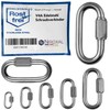 5 mm Stainless Steel Screw Connector V4A Screw Carabiner Chain