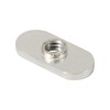 Axageid 20 Packs 1/4"-20 Centered Hole Sliding T-Nuts for 10