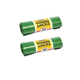 Heavy Duty Garden Sacks - Green Garden Wastage Sacks (Pack of 20)