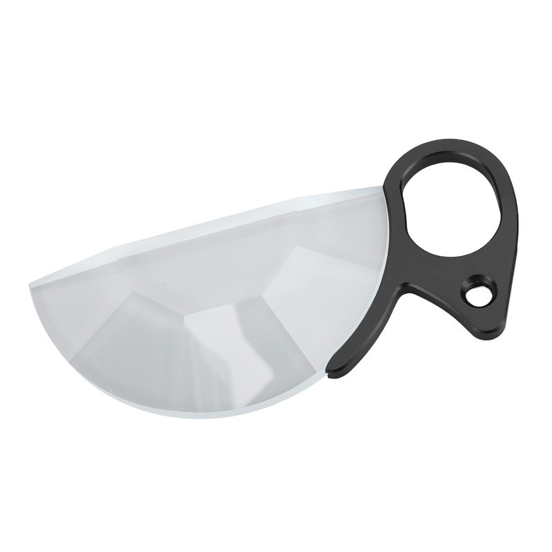 79mm Handheld Subtle Kaleidoscope Prism Semicircular Glass Filter Special Effects