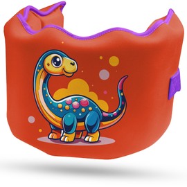 Toddler Swim Belt for Kids 2-6 Years Boys Girls Swim Trainer 33-66 lbs Adjustable Back Float Belt Water Safety Training Floaties for Pool Beach