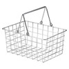 Chidorisangyou Basket Silver 10.2 x 7.1 x 4.7 inches (26