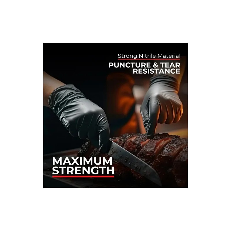 Disposable Nitrile Gloves London Labs Heavy Duty Mil 100