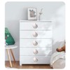 Tverghvad Ceramic Baseball Dresser Knobs, [6 Pack] Baseball Decor Drawer