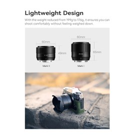 TTartisan APS-C AF 35mm F1.8 II Autofocus Lens, Compatible with Sony E-Mount Mirrorless Cameras A5000 A5100 A6000 A6100 A6300 A6400 A6500 A6600 NEX-3 NEX-3N NEX-3R NEX-5T NEX-5R NEX-5 NEX-5N NEX-7