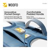 WOOFO Core Dog Harness with Handle and Pocket, Sliver ion