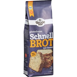 Bauckhof Quick Bread Baking Mix, Gluten-Free (500 g) - Organic