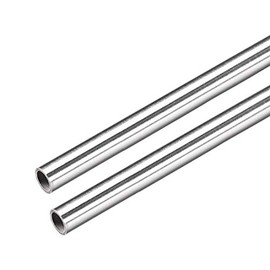 uxcell 2Pcs 304 Stainless Steel Capillary Tube Tubing 6mm ID 8mm OD 300mm Length 1mm Wall