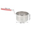 Deep Fryer Basket Round 304 Stainless Steel Fry Baskets With