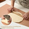 Silicone Baking Mat Roll 16IN*5FT Free Cutting, Non-Slip Pastry Mat,