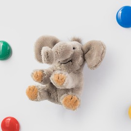 Schaffer Knuddel mich! Magnet Cuddly Toy Elephant Sugar Sitting 7 x 9 x 8 cm