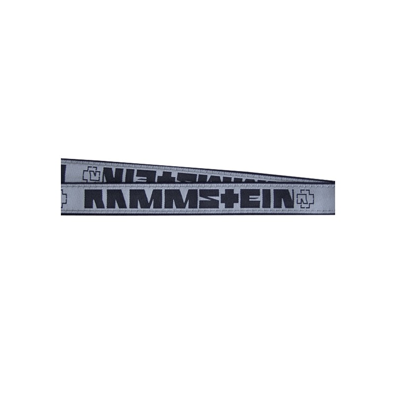 Rammstein Classical Keychain Lanyard One Size Grey