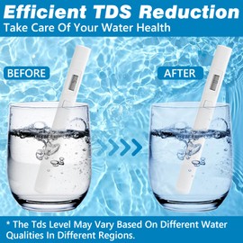 NUTTUTO Water Filter Replacement Compatible With Zero Pitcher and Dispensers ZR-001, ZR-017, ZP-006 ZD-013 ZS-008, Multi-Stage Filter System, Reduces Lead,TDS, PFOA/PFOS, Chlorine and More, Pack of 6