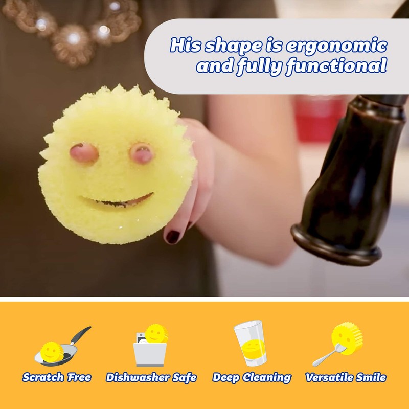 Scrub Daddy + Scrub Mommy 3 Pack - Dual Sided