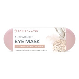 SKIN SAUVAGE Anti-Wrinkle Eye Mask Set with Stylish Storage Tin to Revitalize and Rejuvenate