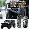 2-Pcs Universal Heavy Duty CB Antenna Stud Mount Adapter with