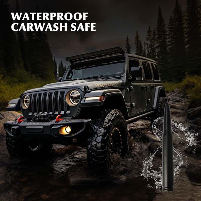 Bullet Antenna (Black, 5.5inch)