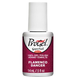 Supernail Progel Nail Lacquer, Flamenco Dancer, 0.5 Fluid Ounce