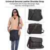 60-inch Genuine Leather Crossbody Strap Replacement for Purse, Handbag &