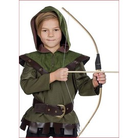 Children's Costume Robin Hood King of Thieves, Green, Carnival.