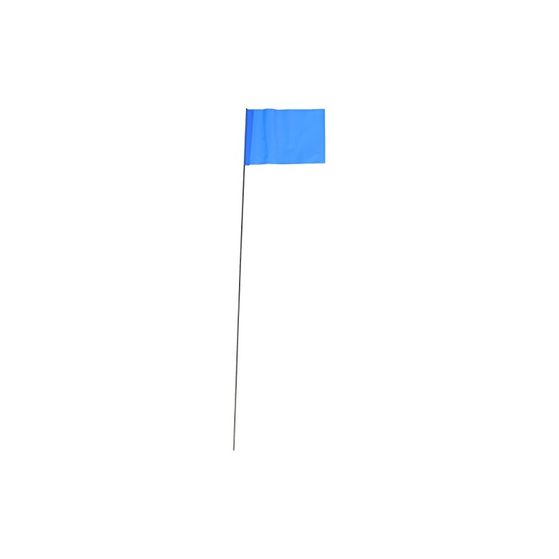C H HANSON 15068 Marking Flag, 15", Blue, 10 pack