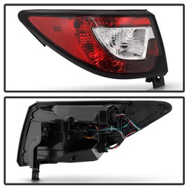 KEEKPO - For 2013 2014 2015 2016 2017 Chevy Traverse Outer Body Mounted Tail Lights Lamps Replacement Driver & Passenger
