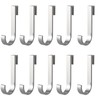 HLGHLG Wire Shelving J Hooks, 10-Pack Heavy Duty Aluminum Under