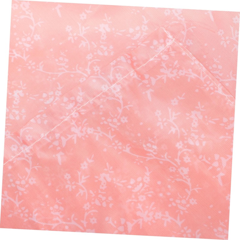 Healeved Long Sleeve Oilproof Apron for Women Flower Pattern Smock