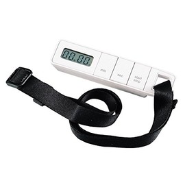 Pearl Metal Corporation Vibration Timer for Cooking, Studying, Exams, White C-3238