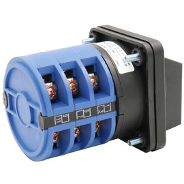 Baomain Rotary Cam Changeover Switch SZW26-40/D303.3 AC 660V 40A 12 Terminal 3 Phase