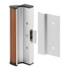 Prime-Line C 1055 Aluminum, Patio Door Surface Mounted with Clamp,