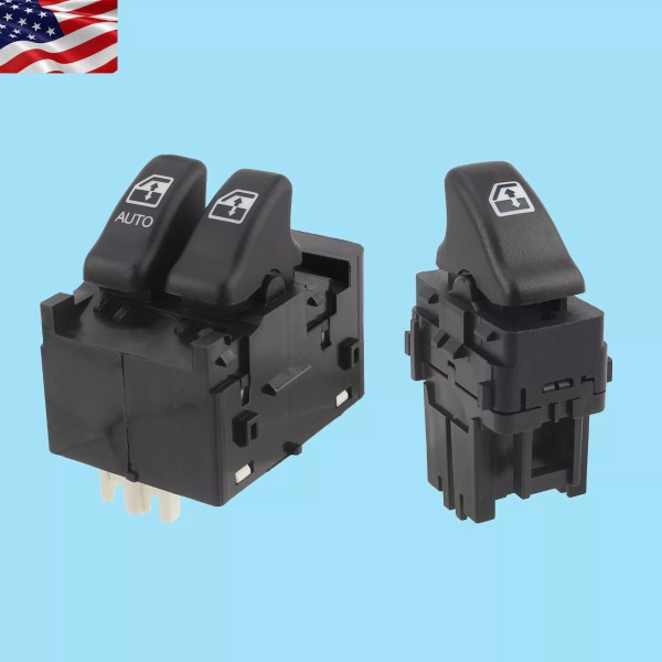 Partsebuy Window Switch Power Front Pair Kit Set of 2