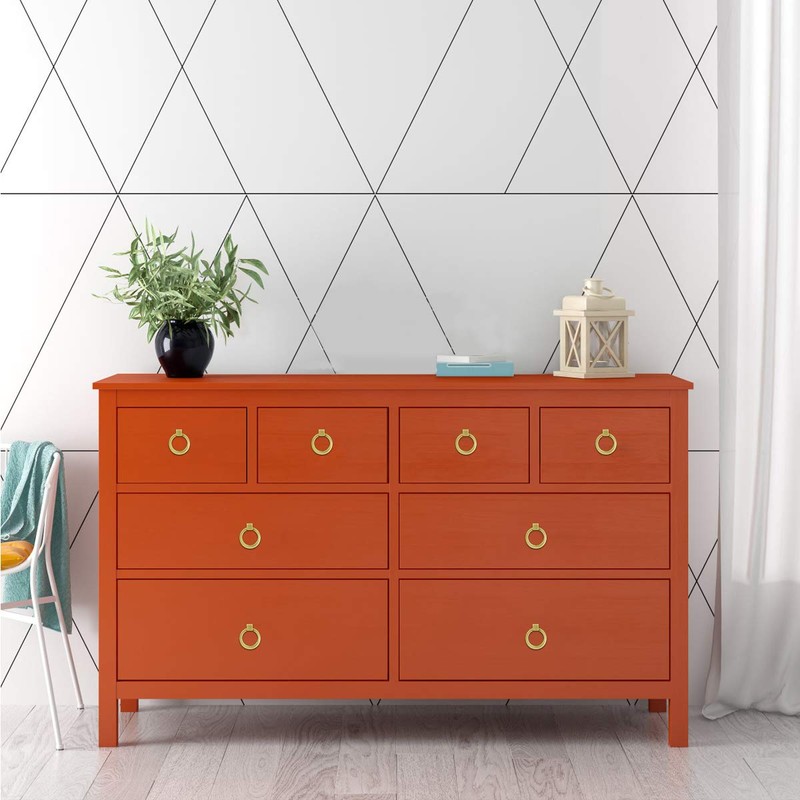 WEAVERBIRD Gold Cabinet Knobs, Kitchen Hardware Drawer Pulls Rings 1.57"