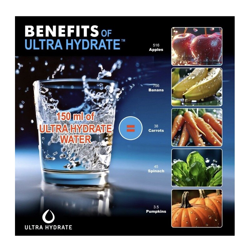 All Ultra Hydrate Hydrogen Water Bottle Generator-Bran